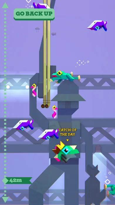 Captures d'écran de Ridiculous Fishing EX