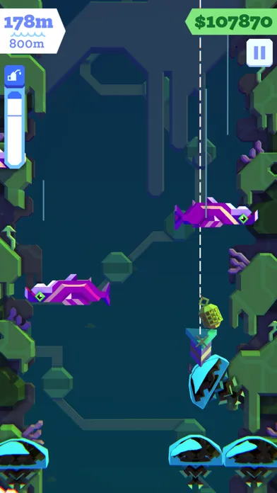 Captures d'écran de Ridiculous Fishing EX