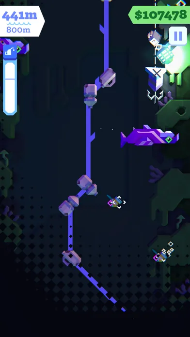 Captures d'écran de Ridiculous Fishing EX