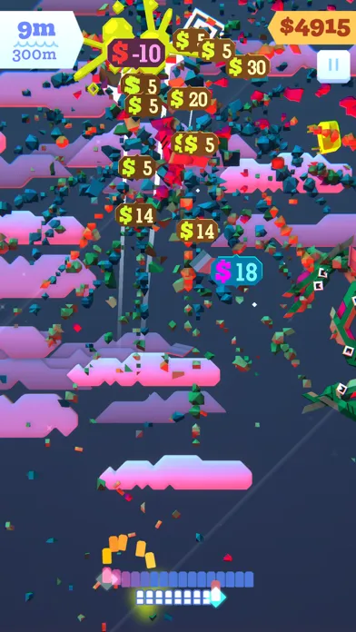 Captures d'écran de Ridiculous Fishing EX