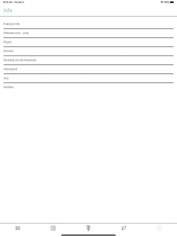 VLAMO Fanfarekampioenschap iPad 應用截圖