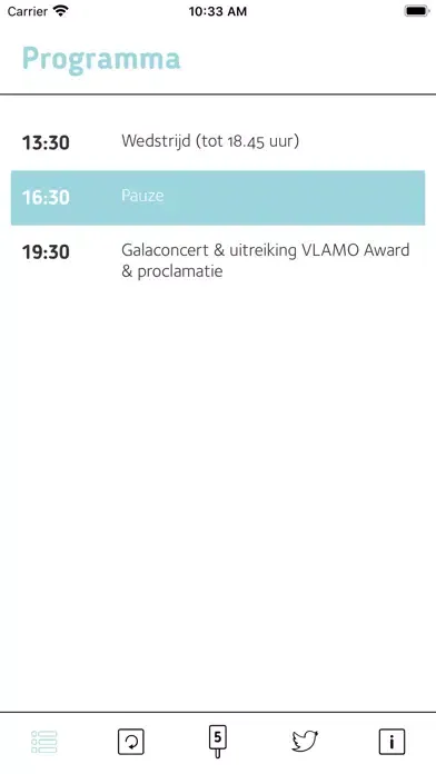 VLAMO Fanfarekampioenschap應用截圖