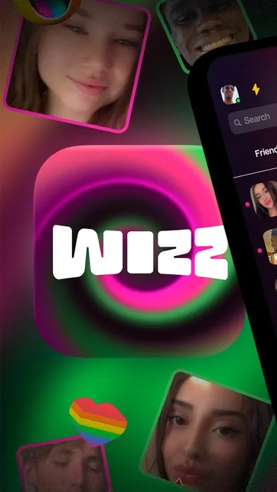 ภาพหน้าจอของ Wizz App - chat now
