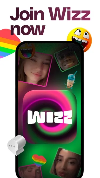 ภาพหน้าจอของ Wizz App - chat now
