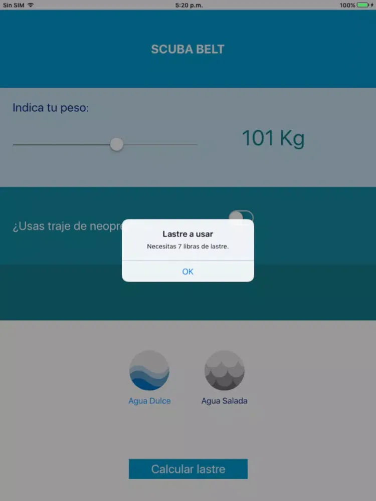 Captures d'écran de Suba Belt Calculator iPad 