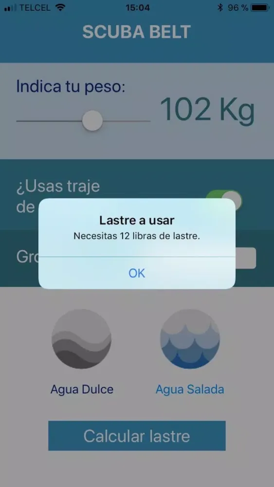 Captures d'écran de Suba Belt Calculator