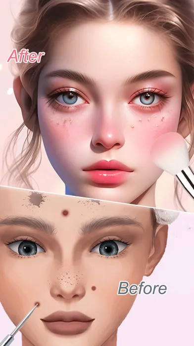 Vlinder Fantasy: Makeup games سکرین شاٹس