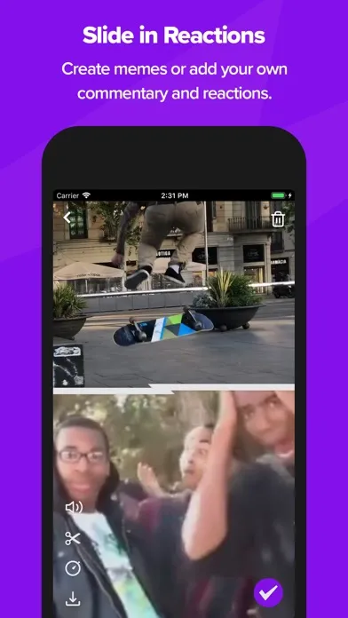 Captures d'écran de Bolt: Video Stickers & Effects