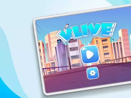 صور V Live App iPad 