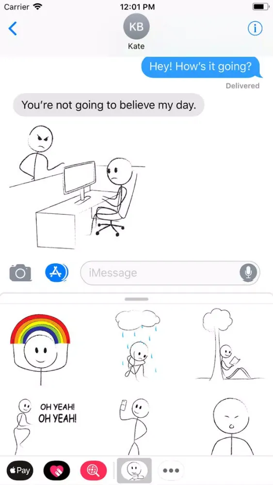 Screenshot di Me Today - Stickers