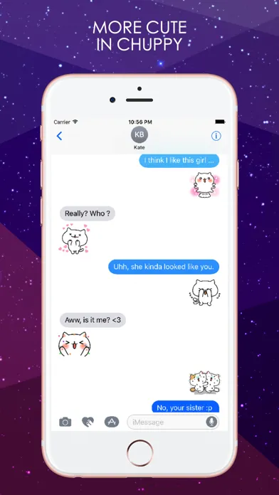 Capturas de pantalla de Chuppy Sticker