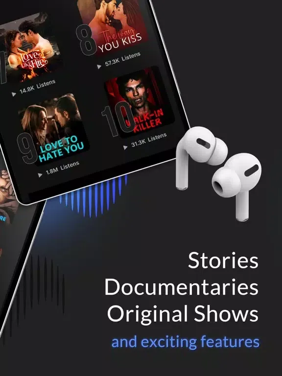 Manifest XM: Podcasts, Stories iPad  سکرین شاٹس
