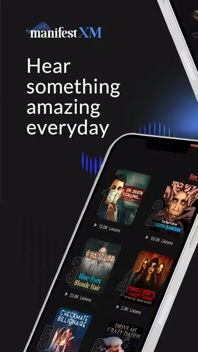 Manifest XM: Podcasts, Stories سکرین شاٹس