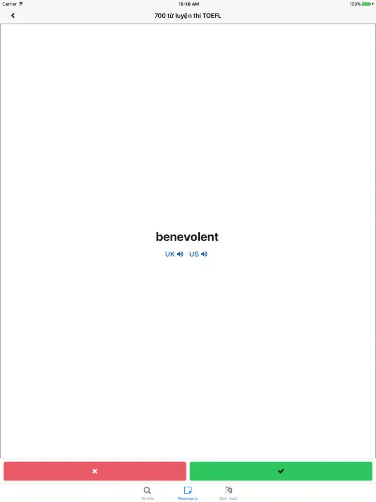 Từ Điển Anh Việt Pan Dict (Tu Dien Viet Anh) iPad  Screenshots