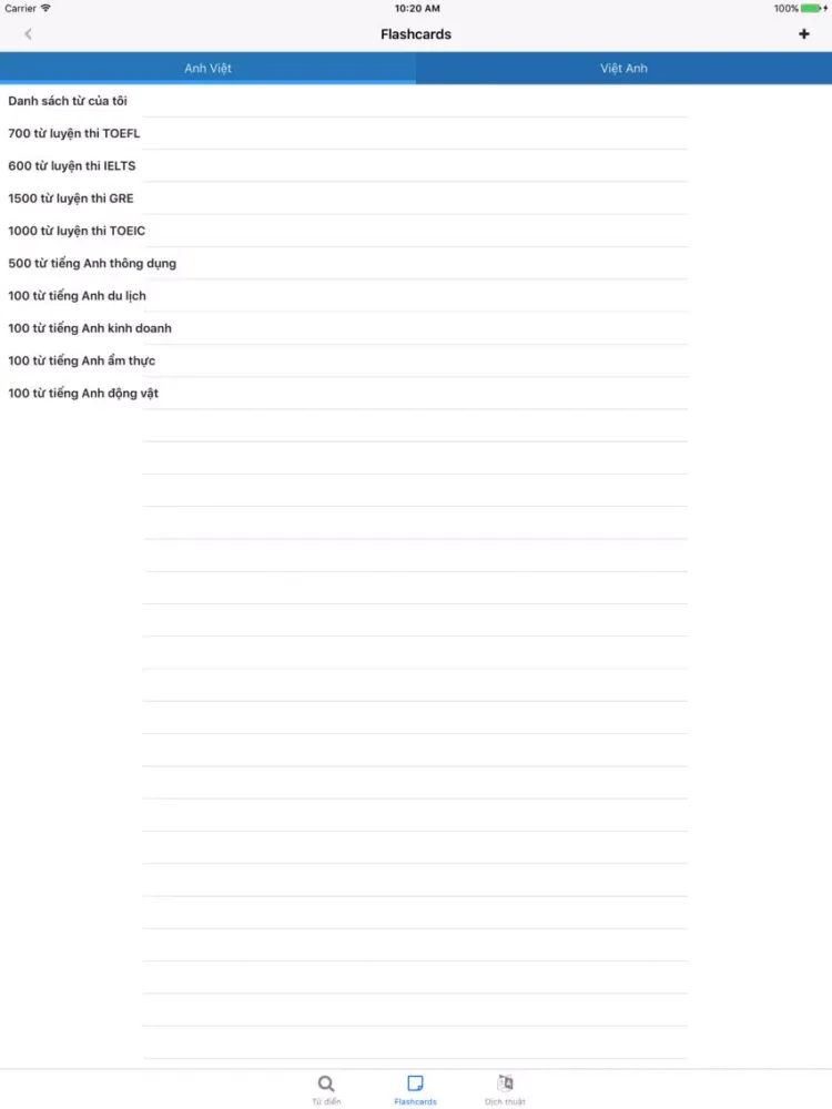 صور Từ Điển Anh Việt Anh - Pan Dict+ iPad 