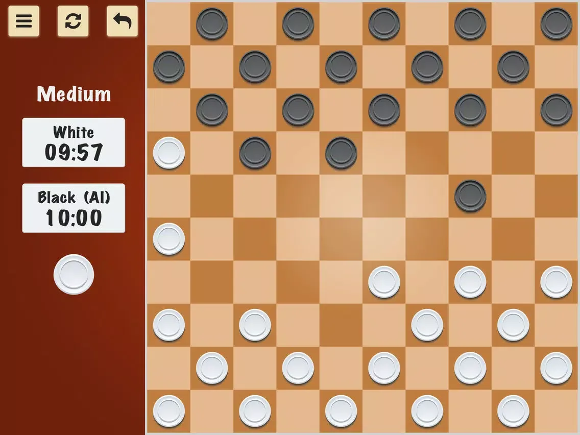 Zrzuty ekranu Checkers 10x10 • iPad 