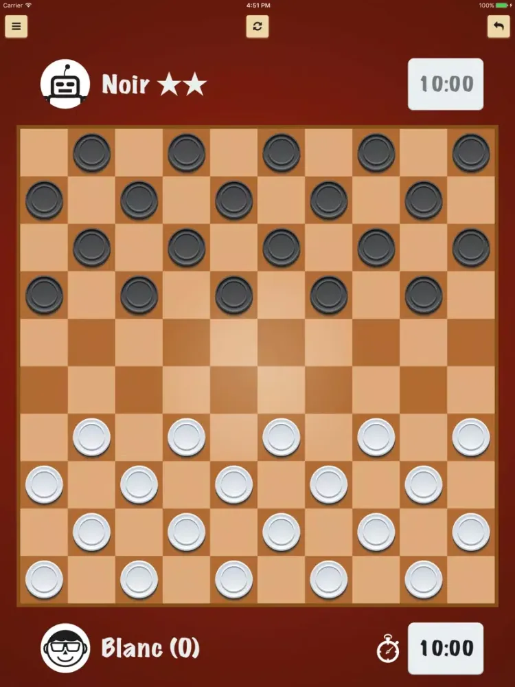 Zrzuty ekranu Jeu de dames (Jeu de société) iPad 