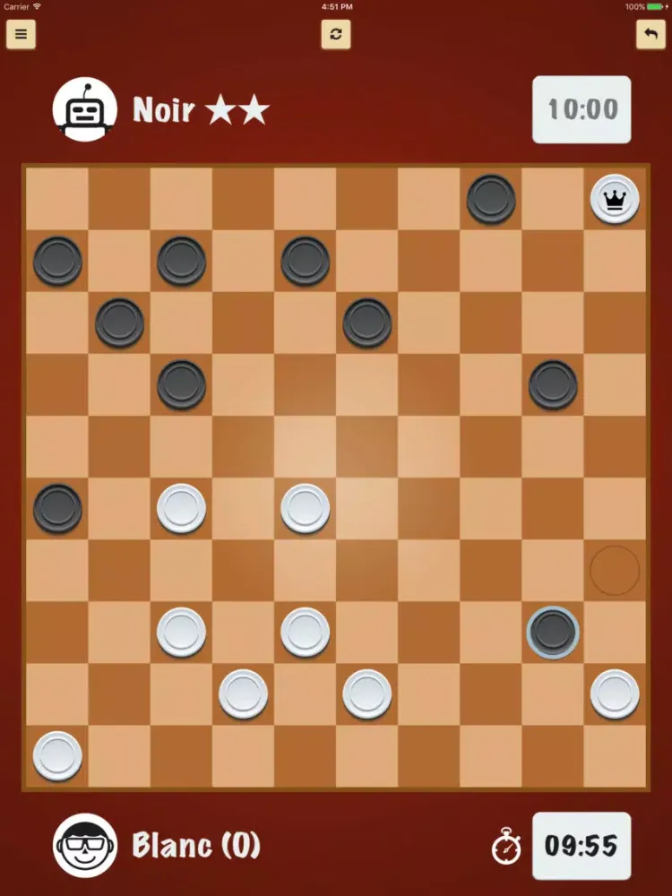 Zrzuty ekranu Jeu de dames (Jeu de société) iPad 