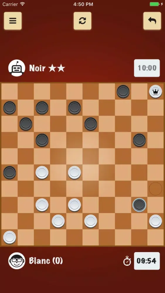 Zrzuty ekranu Jeu de dames (Jeu de société)
