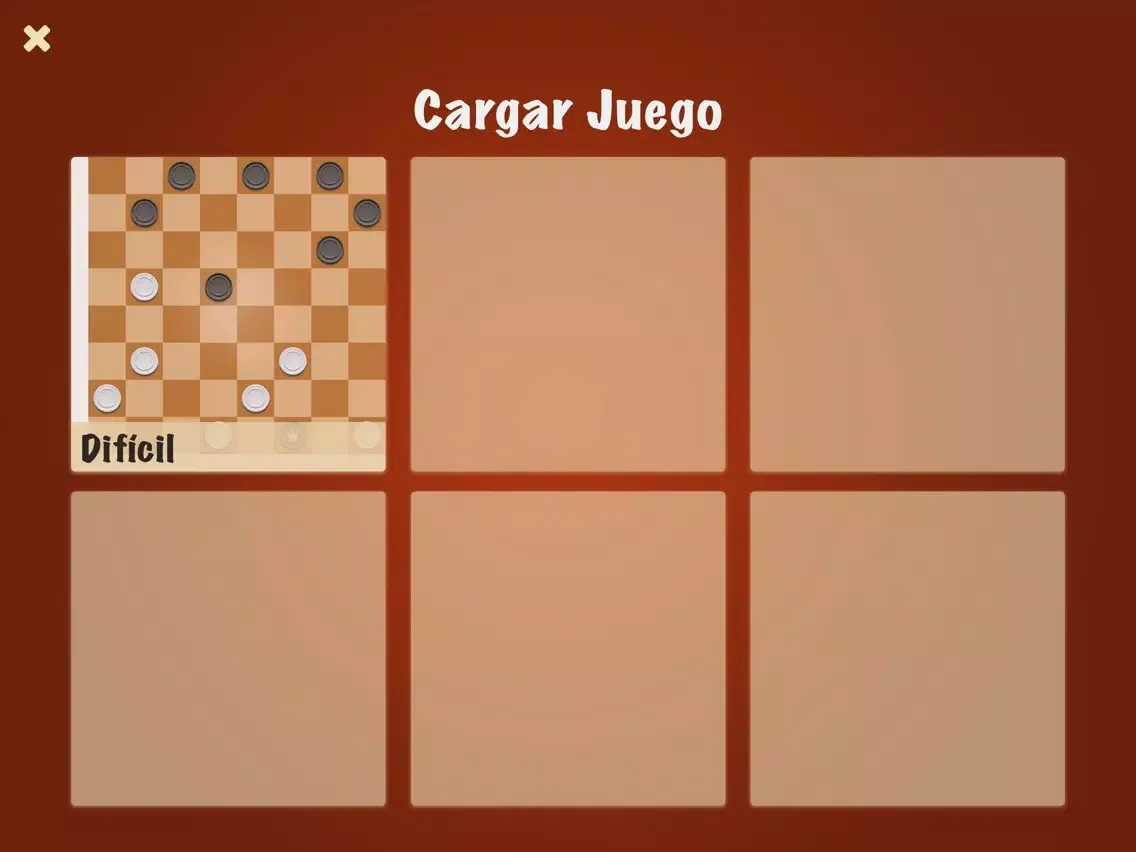 Juego de Damas ! iPad 應用截圖
