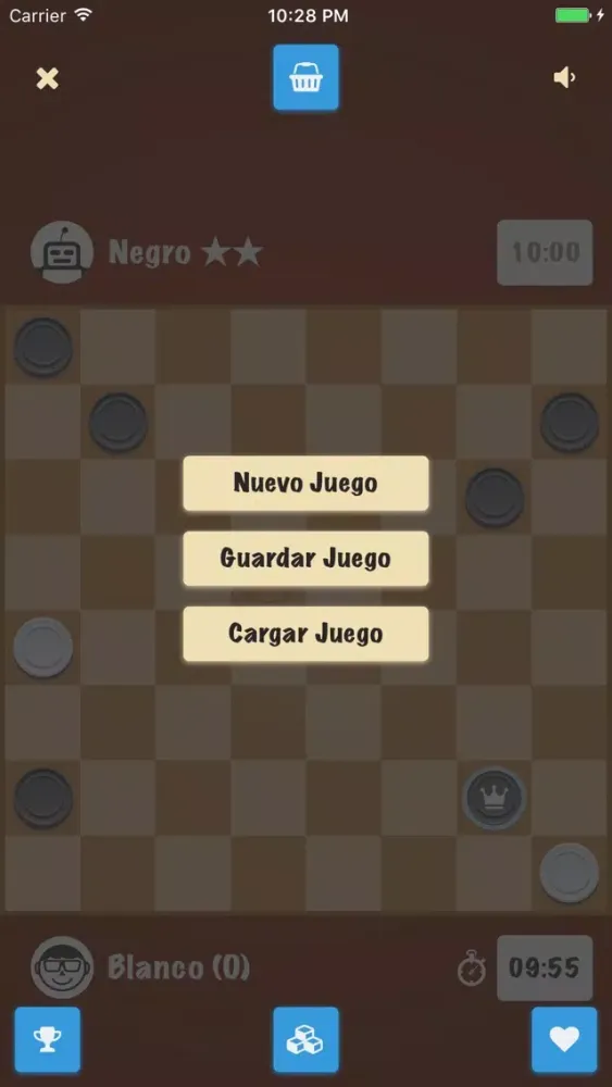 ภาพหน้าจอของ Juego de Damas (Juego de mesa)