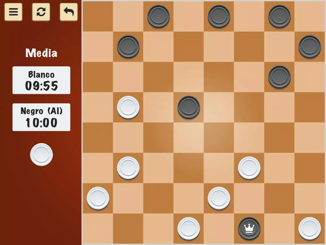 Juego de Damas Prima iPad  スクリーンショット