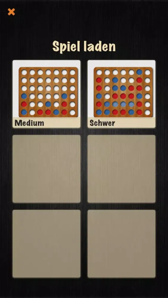 4 Gewinnt • Klassische Brettspiele سکرین شاٹس