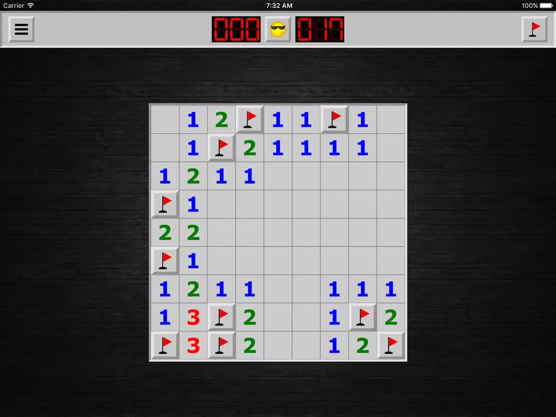 ภาพหน้าจอของ Сапёр премия - Minesweeper iPad 