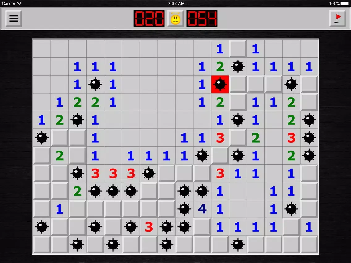 ภาพหน้าจอของ Сапёр премия - Minesweeper iPad 