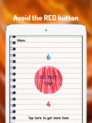 Screenshot di The Red Button - Do Not Tap It ! iPad 