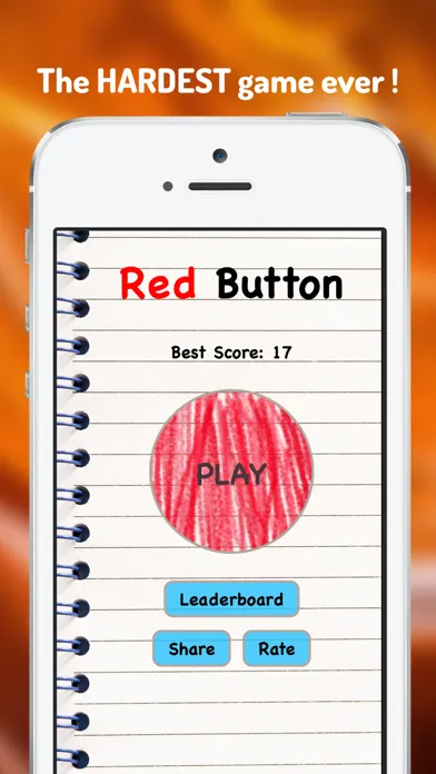 Screenshot di The Red Button - Do Not Tap It !