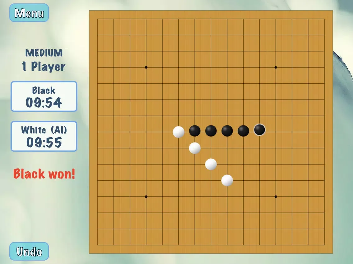 Capturas de pantalla de Gomoku Panda Free (Renju / Caro / Five in a Row) iPad 
