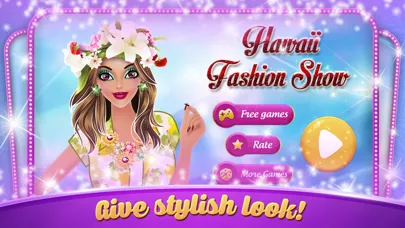 Zrzuty ekranu Hawaii Fashion Show - Cute Princess Makeup