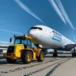 Heavy Airplane Towing Truck