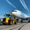 Heavy Airplane Towing Truck