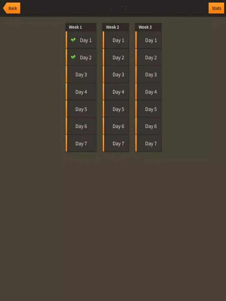 21 Day Logs iPad  স্ক্রিনশট