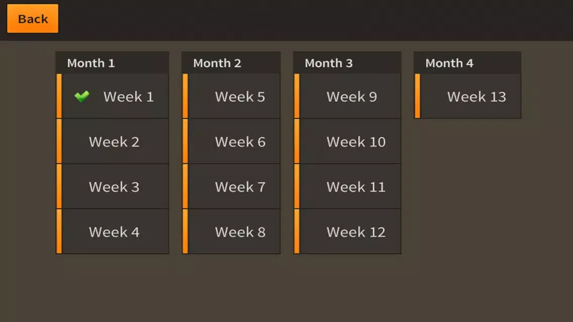 Zrzuty ekranu 90 Day Exercise 3