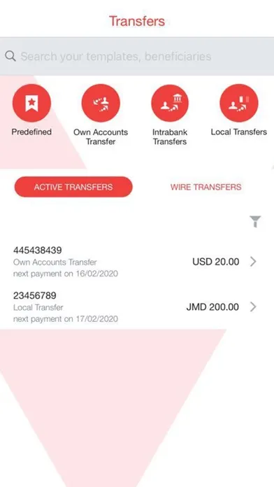 VM Express Mobile App سکرین شاٹس