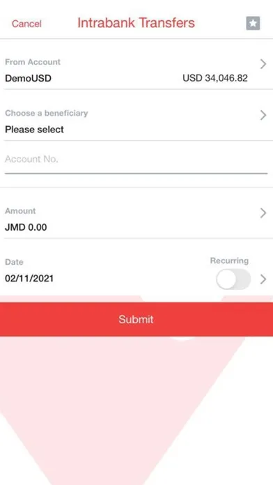 VM Express Mobile App سکرین شاٹس