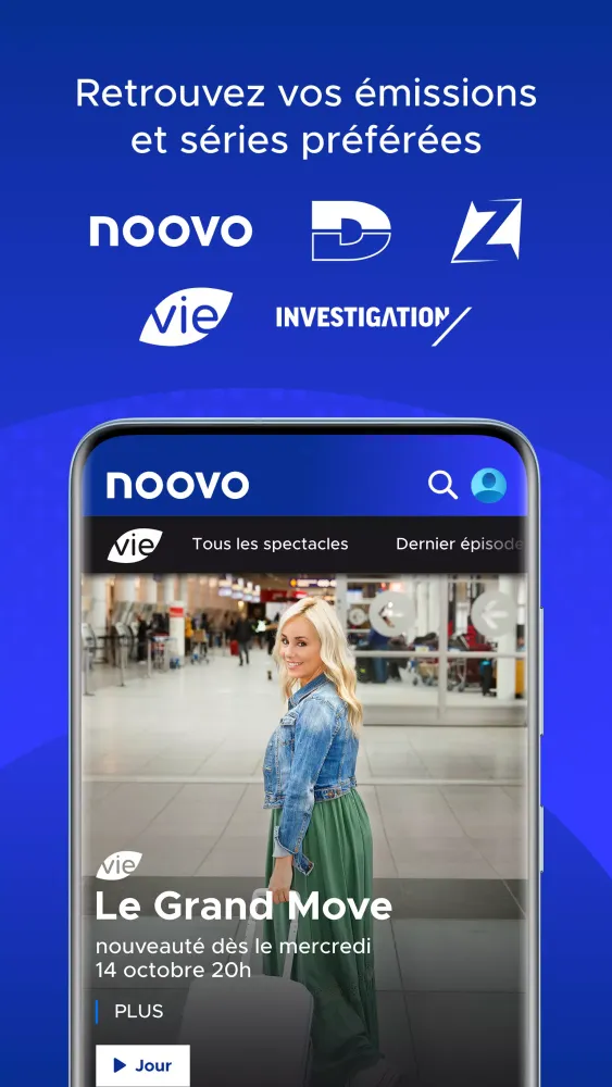 Скриншоты Noovo