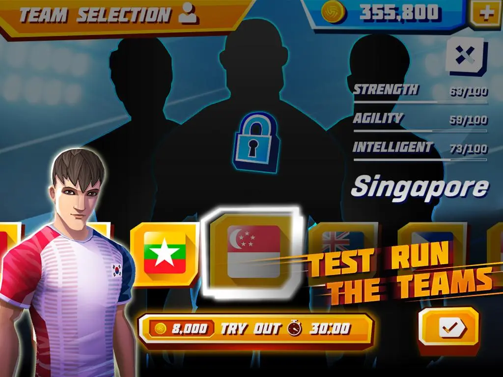 Tangkapan skrin Roll Spike