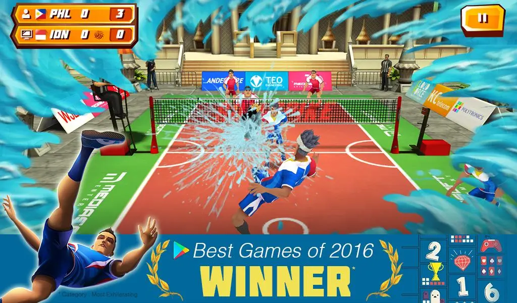 Tangkapan skrin Roll Spike