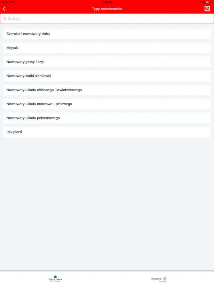تصاویر Schematy chemioterapii iPad 