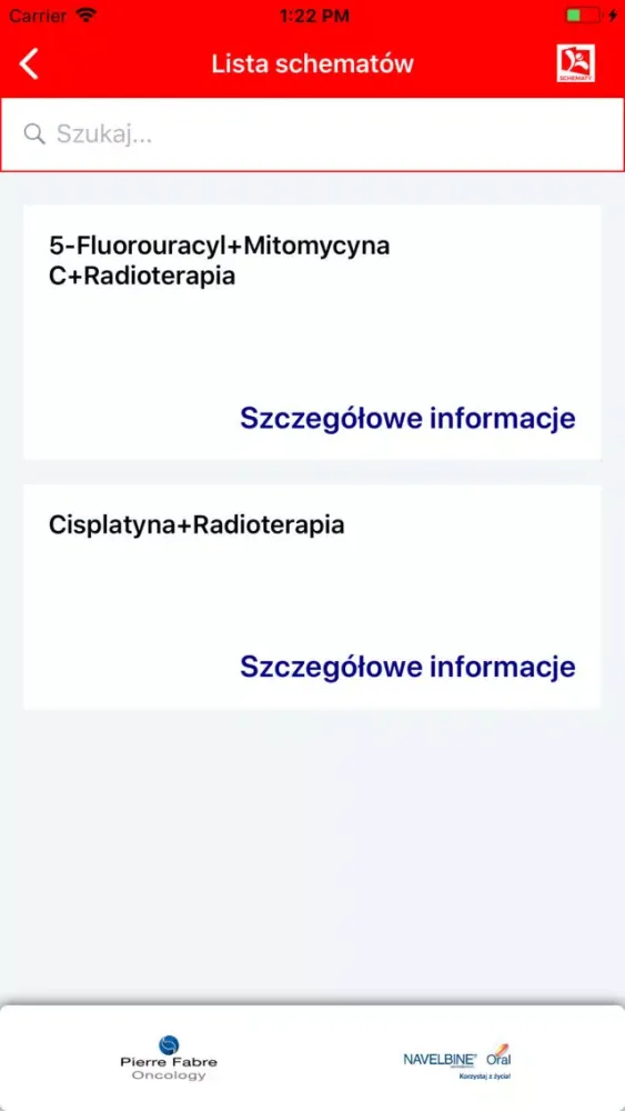 تصاویر Schematy chemioterapii