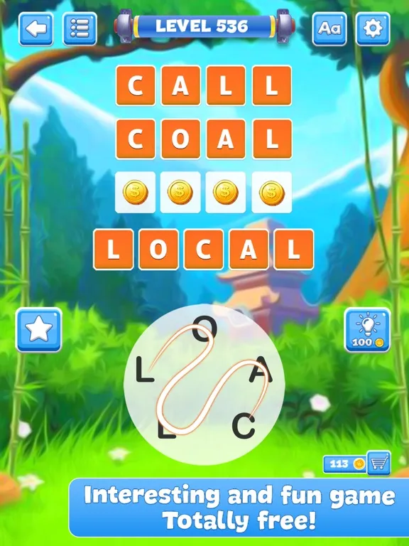 Words Of WonderLand iPad  स्क्रीनशॉट
