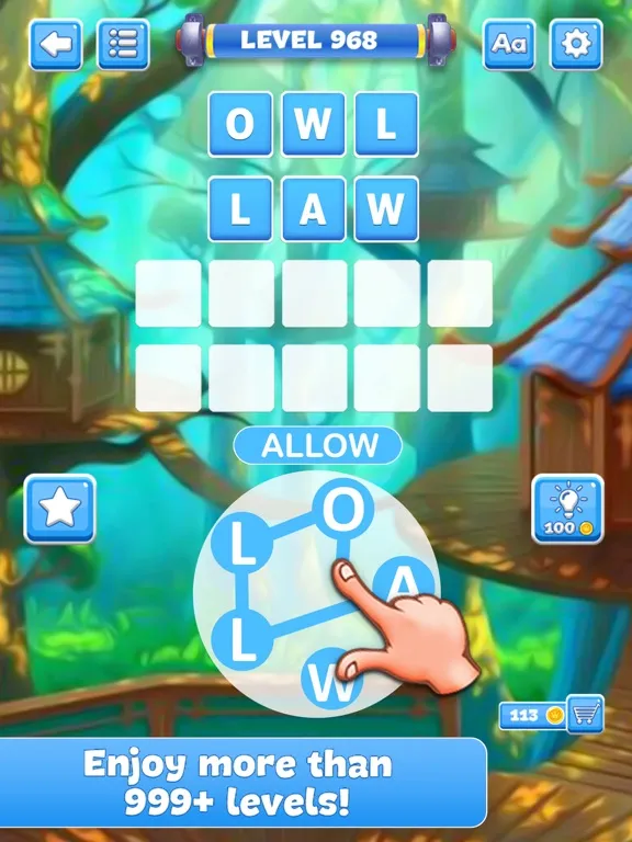 Words Of WonderLand iPad  स्क्रीनशॉट