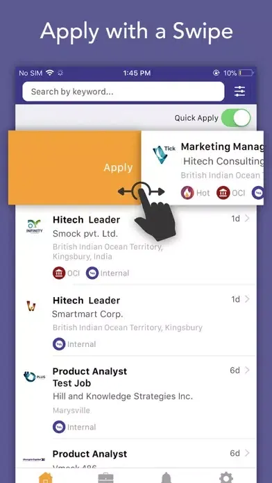 VMock Jobs - Smart Job Search Screenshots