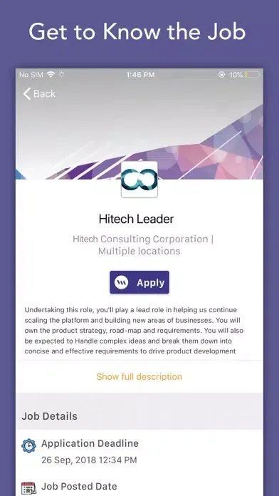 VMock Jobs - Smart Job Search Screenshots