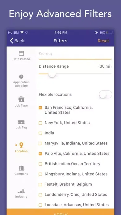 VMock Jobs - Smart Job Search Screenshots