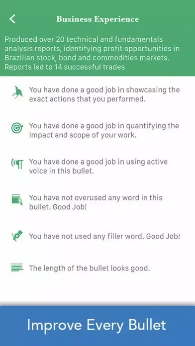 VMock Resume-SMART CV Analysis应用截图